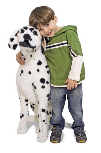 Realistic life-like life-size Dalmation