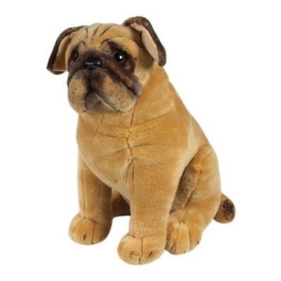 Melissa & Doug Life-Like and Lovable Plush Pug Dog
