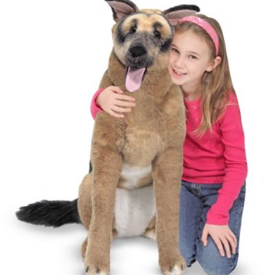 Melissa & Doug Deluxe Plush German Shepherd