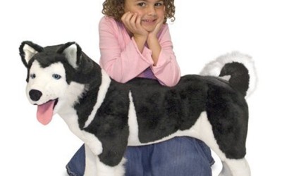 Melissa & Doug Deluxe Husky Plush