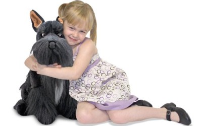 Melissa & Doug Miniature Schnauzer Plush