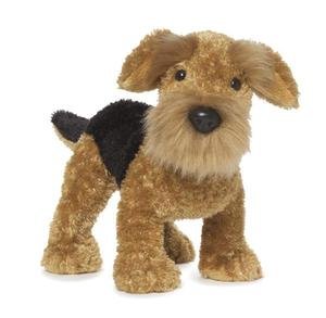 plush airedale terrier