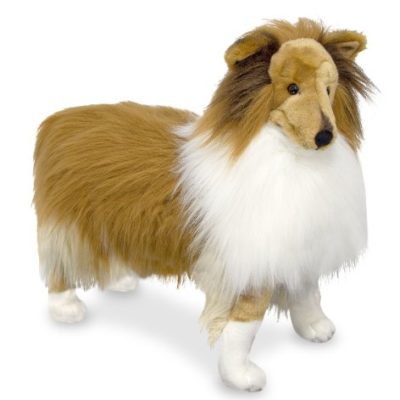 Shetland Sheepdog (Collie) realistic plush