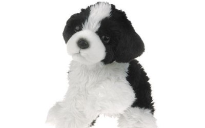 Aurora Nature Babies Border Collie Dog 8inch