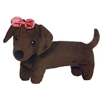 Roxie The Doxie London (Dachshund) 8'' Dog Plush