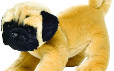 Nat and Jules Pug Plush Toy, Large