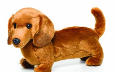 Nat and Jules Plush Toy, Dachshund, Large