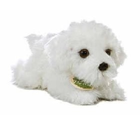Aurora Babies Francie Bichon Frise 8″ by Aurora