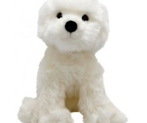 Puff Ball the Plush Bichon Frise