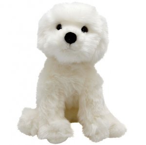 Puff Ball the Plush Bichon Frise