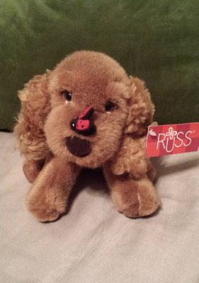 Russ Plush Cocker Spaniel "BUGSY" Dog