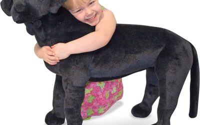Melissa & Doug Black Lab Plush