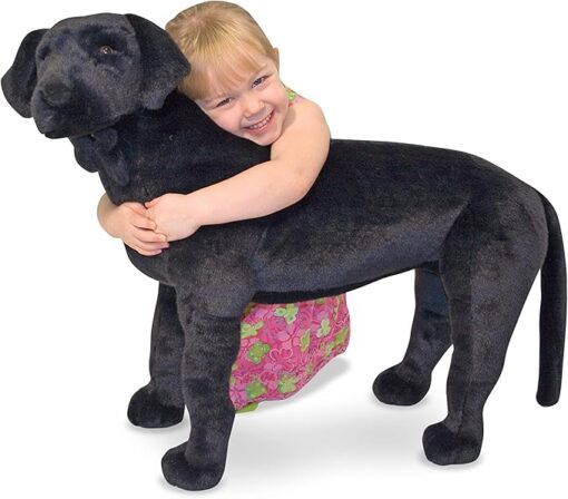 Melissa & Doug Black Lab Plush